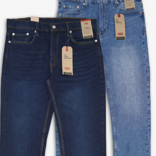 2 PCS COMBO Slim Straight stretch jeans Pants